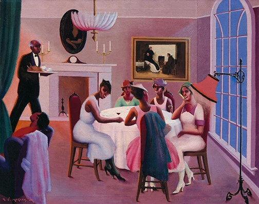 Cocktails : Archibald Motley :1926 : Archival Quality Art Print  - Image 1 of 1