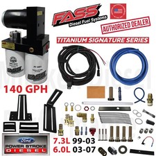 FASS Titanium 140GPH Fuel Lift Pump System 99-07 Powerstroke Diesel Ford 7.3 6.0