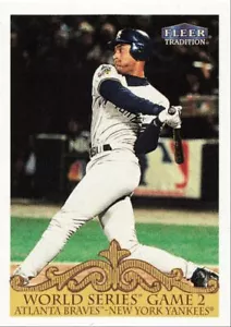 2000 Fleer Tradition Baseball Derek Jeter New York Yankees #448 - Picture 1 of 2