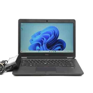 Dell Latitude E7450 14" FHD Laptop i7-5600U 2.6Ghz 8GB RAM 256GB SSD WEBCAM W10P - Picture 1 of 3