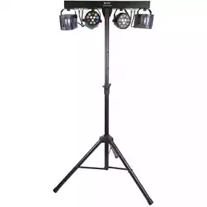 QTX Derby FX Bar LED Party Bar with Stand All-in-one Lighting System - Picture 1 of 8