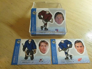1998-99 UD CHOICE HOCKEY MINI BOBBING HEAD, FULL INSERT SET, CARDS BH1-30, NRMT+ - Picture 1 of 3