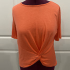 GAP Orange Knot T Shirt Size Large Petite