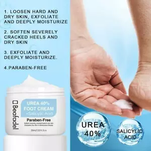 Foot Care Urea Cream 40% Foot Scrub Salicylic Acid Dead Exfoliates 30g 2024 - Bild 1 von 7