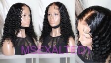 100% Human Hair Ready To Wear & Go Deep Curly Lace Wig 6x4.5 Pre-Plucked 16"