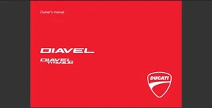 2015 Ducati Diavel Titanium Maintenance and Owners Manual (Reprint) - Bild 1 von 7
