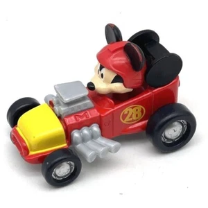 Mattel 2016 Mickey Mouse Hot Rod Diecast Toy Car Roadster Racers Disney - Picture 1 of 10