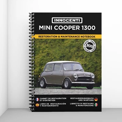 INNOCENTI COOPER 1300 : Libretto Di Restauro E Manutenzione - CONSEGNA GRATUITA - Immagine 1 di 4
