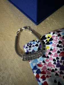 Brighton Beverly Glam Bracelet With Lattice Flower Long Bead ORIGINAL PRICE-$115 - Picture 1 of 3