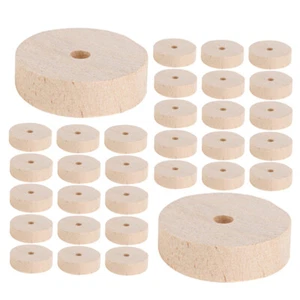 50 PCS Wheel Model Material Mini Christmas Tree Base Replacement Toy Wheels - Picture 1 of 12