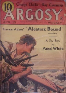 Eustace Adams, Alcatraz Bound, Argosy, April 13, 1935, - Picture 1 of 1