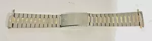 Vintage Nos Original Bulova Accutron signiertes 2-Ton-Uhrenband #7 - Bild 1 von 2