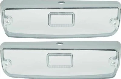 Conjunto de lentes e juntas de lâmpada de estacionamento reprodução REA para Dodge Charger 1971-1974 - Imagem 1 de 3