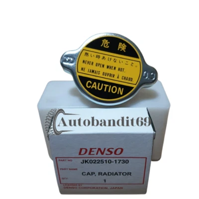 Подлинная крышка радиатора Denso Toyota Land Cruiser 2F FJ40 BJ40 NOS JK022510-1730 - Изображение 1 из 4