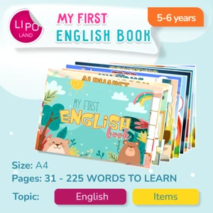 First English Book Early Development Preschool Teaching - Picture 1 of 12