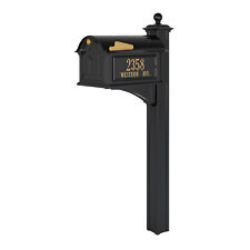 Whitehall Products Mailbox. Streetside Mailbox in Black 16018