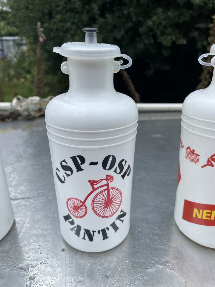 Bidon Gourde ancien vélo cycles CSP OSP PANTIN TOUR DE FRANCE, vintage Grand-bi - Photo 1/1