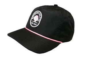 NEW Bad Birdie Roll Em Rope Black Snapback Adjustable Golf Hat/Cap