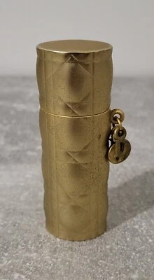 Vaporisateur de Sac En Métal Doré Rechargeable Vide 5ml - Photo 1/4