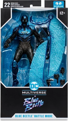 DC Multiverse Blue Beetle 7 Inch Action Figure - Blue Beetle Battle Mode Cover