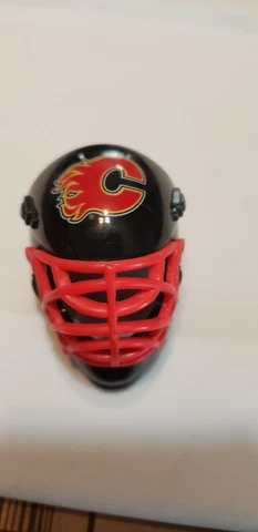 CALGARY FLAMES  NHL #1180 POCKET PRO HOCKEY GOALIE HELMET MASK Cover