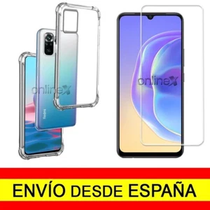 Pack Funda Silicona + Cristal Templado para XIAOMI REDMI NOTE 10 4G - NOTE 10s - Imagen 1 de 19