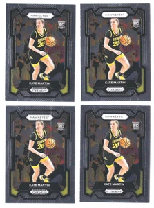 (4) 2024 Panini Prizm Draft Picks Kate Martin Rookie Card #62 - Iowa Hawkeyes - Picture 1 of 2