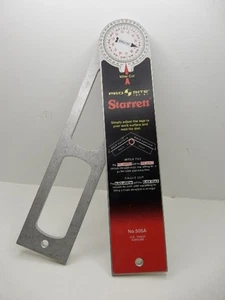 Starrett Pro Site Series Gehrungsschnitt Winkelmesser Nr. 505A Aluminium - Bild 1 von 5