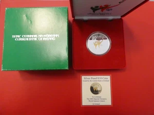 Irland, 10 Euro, Special Olympic World Game, 2003, Silber, PP, original, in Box - Bild 1 von 5