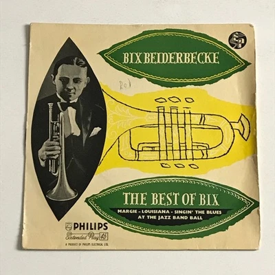 Bix Beiderbecke - The Best Of Bix 7" EP Vinyl Record - BBE.12125 - Image 1 of 4