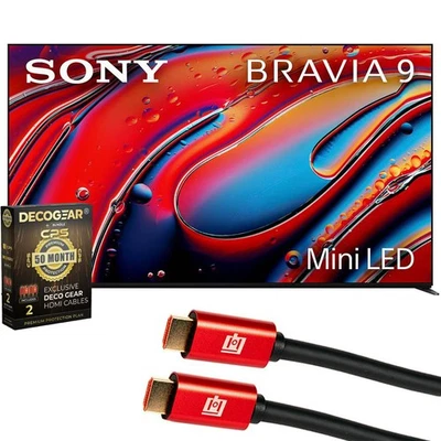 Sony BRAVIA 9 85 Inch 4K HDR QLED Mini-LED TV (2024) + 50 Month Protection Plan - Image 1 of 4