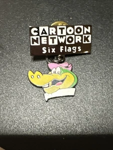 Solapa prendedor de seis banderas de Cartoon Network Wally Gator Hanna Barbera - Imagen 1 de 3