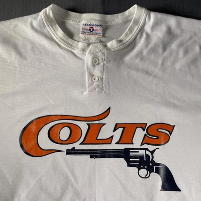 Vintage Houston Colt 45s Shirt Mens Large MLB Baseball Throwback 1960s 70s Style - Image 1 of 4