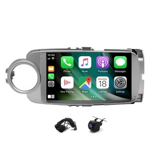 9inch Car Radio Stereo with Carplay Android Auto for Toyota for Yaris 2012-20... - Picture 1 of 8