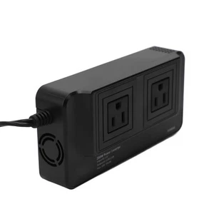 Inversor de energía para automóvil 200 W convertidor de energía para automóvil con 4 puertos USB DC12V entrada EE. UU. - Imagen 1 de 10