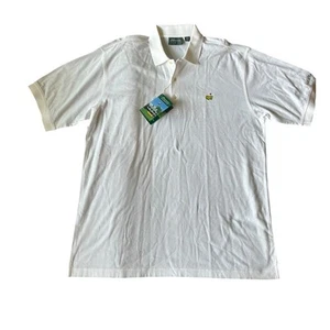 NWT Masters Collection Men’s XL Polo Short Sleeve White - Picture 1 of 8