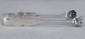 Samuel D. Rockwell New York Engraved Coin Silver Sugar Tongs Circa 1834-1853 - Picture 1 of 9