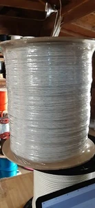 4 mm x 5475 ft. Equestrian Electric Rope Fence Spool. White.Made in USA - Picture 1 of 4