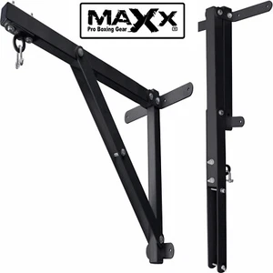 Maxx Heavy Duty 3ft Folding Punch Bag Wall Bracket Steel Mount Hanging Boxing PR - Picture 1 of 3