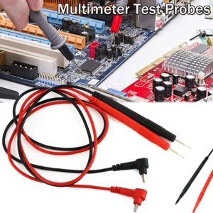 10A Messkabel Messleitung Prüfkabel Multimeter 1000V Prüfspitzen Krokodilklemme - Picture 1 of 7