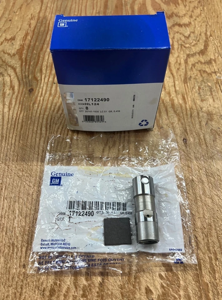 Elevador de rodillos hidráulico LS7 LS2 se adapta a GMC CHEVY GM 8 PIEZAS HL124 17122490 ACDELCO OEM Foto 1 de 4