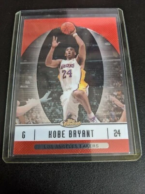 2006-07 Topps Finest KOBE BRYANT #25 Red Los Angeles Lakers - Image 1 of 2