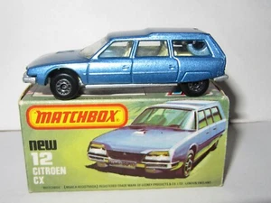 MATCHBOX SUPERFAST No.12 CITROEN CX MINT / PERFECT MIB - Picture 1 of 9