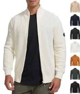 Indicode Herren Strickjacke Inlayton-Cardigan Feinstrick Pulli Markenpullover - Bild 1 von 8