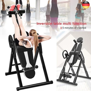 Inversionsbank Rückentrainer Rückenstrecker Klappbar Schwerkrafttrainer Trainer - Bild 1 von 12