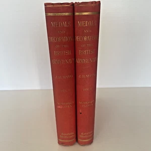 Medals and Decorations of the British Army and Navy in 2 Vols 1897 J. H, Mayo - Bild 1 von 24