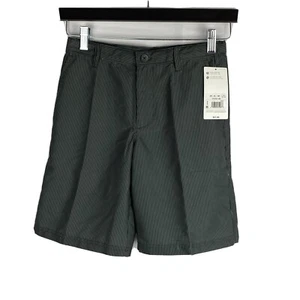 Champion NWT Boys Quick Drying Shorts ~ Sz M (8-10) ~ Gray & Black Stripes - Picture 1 of 5