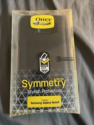 OTTERBOX 77-52082 Samsung Galaxy Note5 Symmetry Series Case, Black - Image 1 of 3