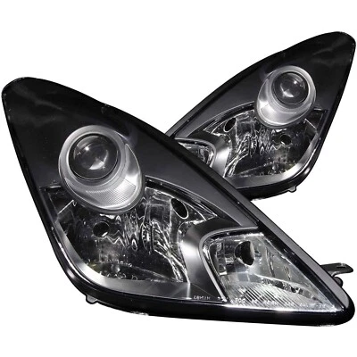 For TOYOTA CELICA 00-05 PROJECTOR HEADLITGHS BLACK  NOT FOR HID MODEL 121122 - Image 1 of 2