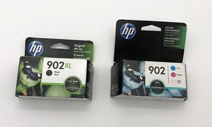 HP 902XL Black & 902 Color Ink Cartridges - 4 Pack - Genuine (EXP: 20/22) - Bild 1 von 3